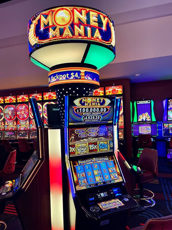 Stack of casino chips